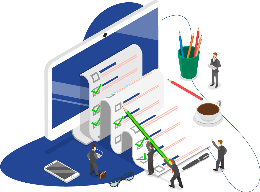 Ilustração Passos para higienizar seu mailing de forma eficiente